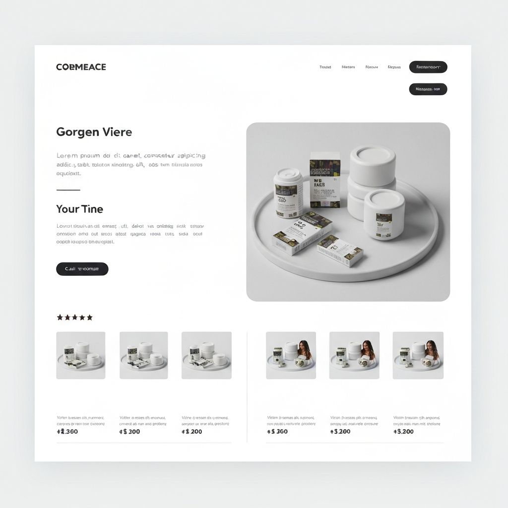 E-Commerce Landing Page